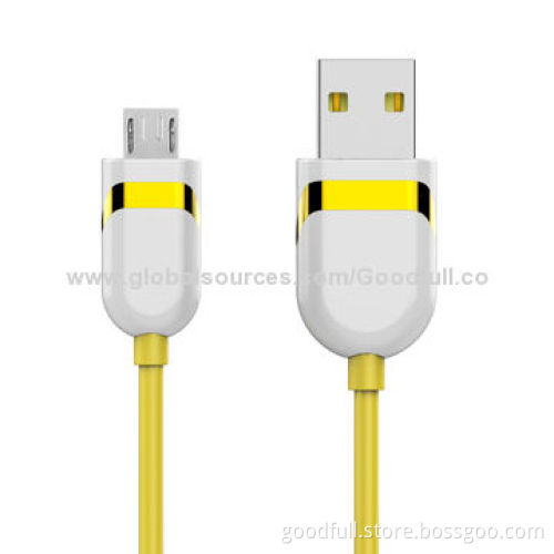 Colorful 5-pin Micro USB Cable for Samsung, Easy to Take and Carry